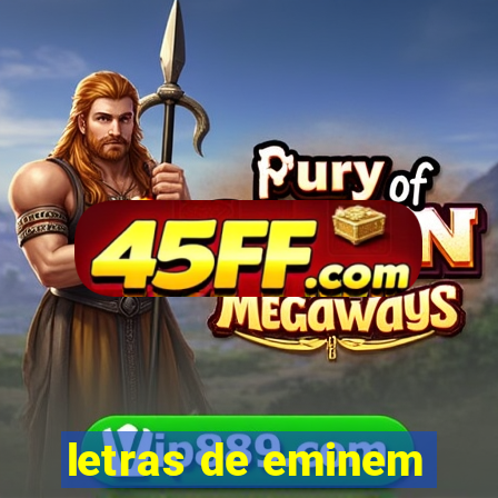 letras de eminem
